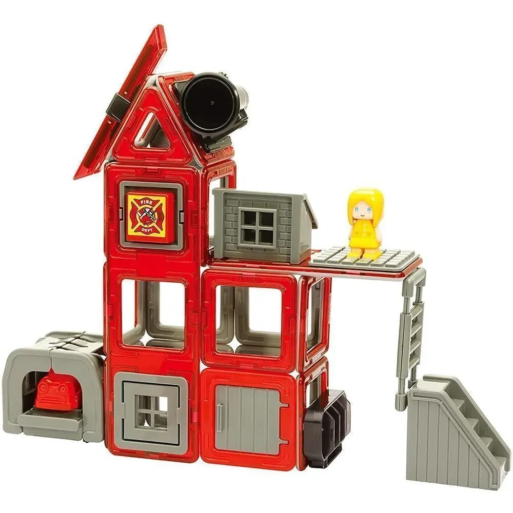 Magformers Amazing Rescue  Educational Magnetic Tiles Building STEM Toy Set